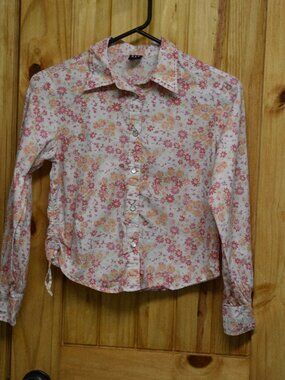 Girls button down blouse